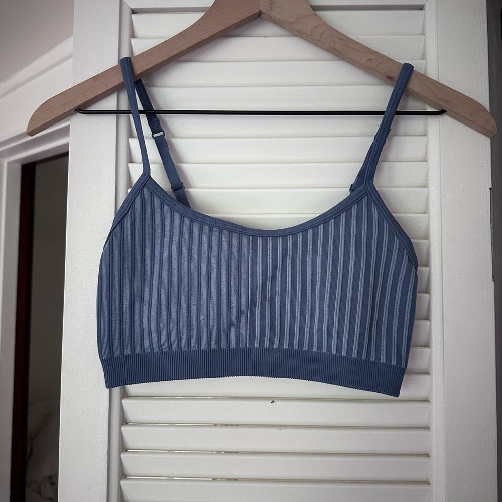 Aerie blue sports bra/top